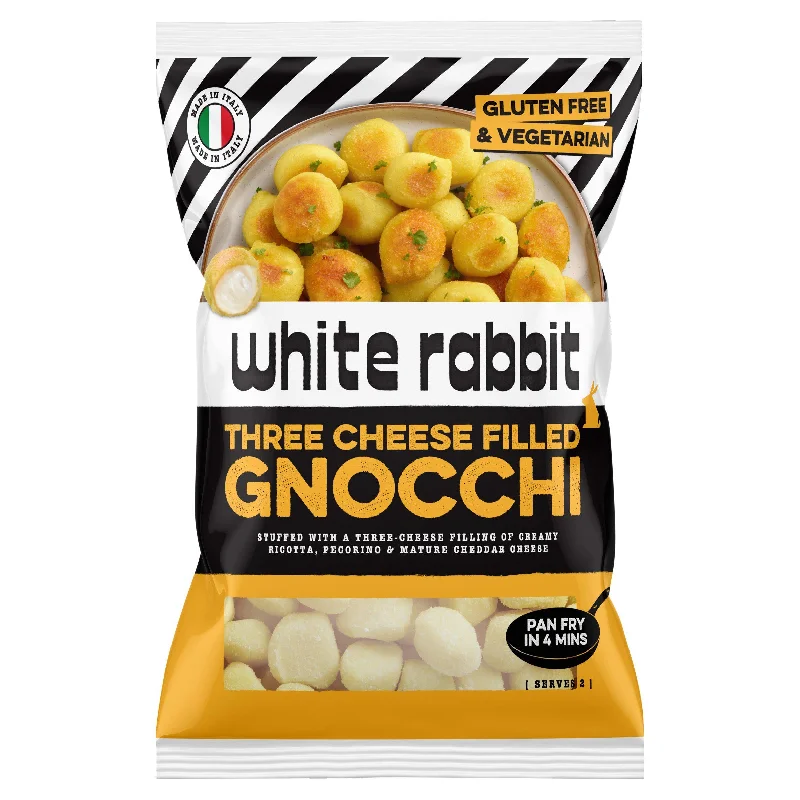 - Climbing pet constant temperature heating padWhite Rabbit Three Cheese Filled Gnocchi 350g