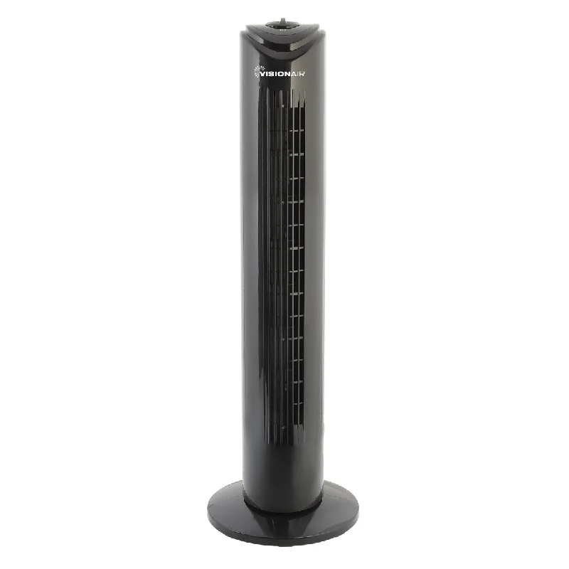 - Pet fence foldable indoor29-inch Oscillating Tower Fan - Black