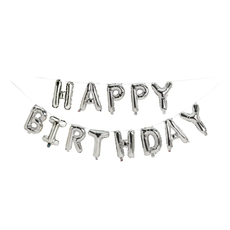 - Organic cotton dog bibsSainsbury's Home Air Fill Happy Birthday Caps Balloon Silver