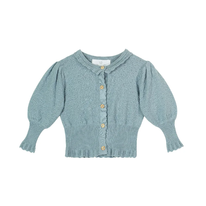 - Deodorizing cat litter tofu litterCera Una Volta Powder Blue Selene Cardigan