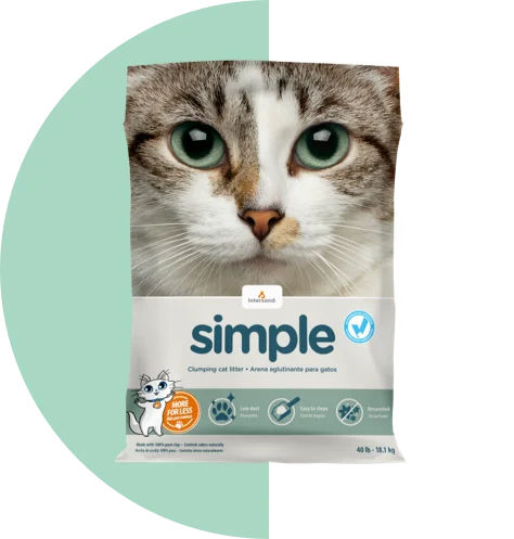 Pet conditioner: used to care for pet hair,SIMPLE Economic Clumping Cat Litter