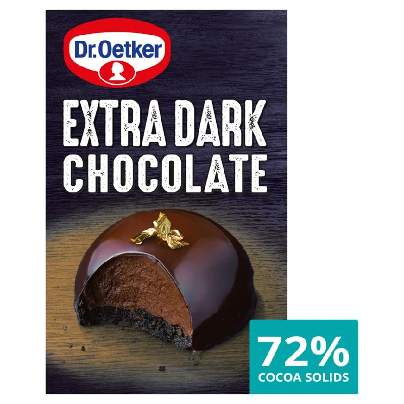 - Dog heart rate monitoring collarDr Oetker Extra Dark Chocolate 100g