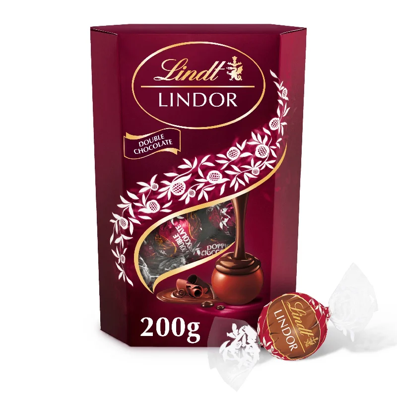 - Air box TSA certified check-inLindt Lindor Double Chocolate Truffles 200g