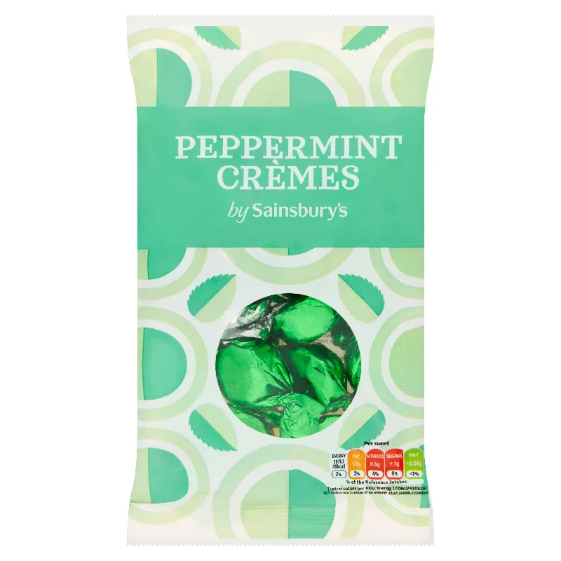 - Air box TSA certified check-inSainsbury's Peppermint Cremes 175g