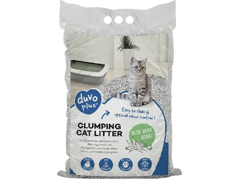 Pet grooming and cleaning products:Clumping cat litter aloe vera 12kg