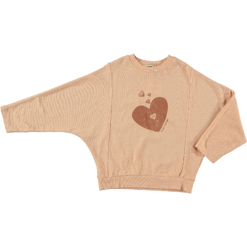 - Winter warm clothes for short-haired dogsTocoto Vintage Pink Heart Sweatshirt