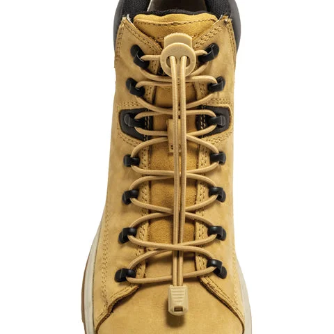 - Organic cotton dog bibsLock Laces Boot No-Tie Shoelaces - Tan