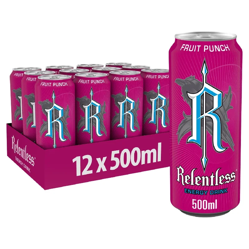 - Custom pet birthday cakeRelentless Fruit Punch Energy Drink 12 x 500ml