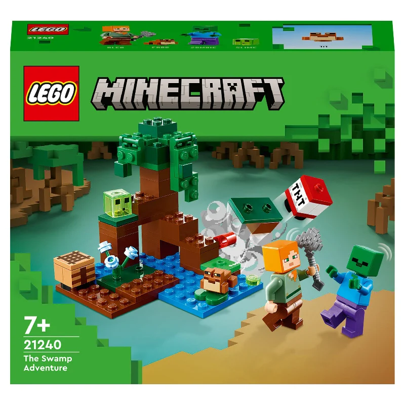 - Pregnant cat delivery room warming boxLEGO® Minecraft The Swamp Adventure Set with Figures 21240