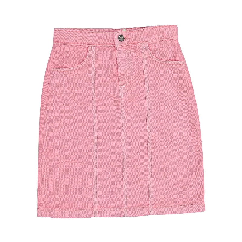 - Solid wood cat climbing frame customizedTocoto Vintage Pink Denim Skirt