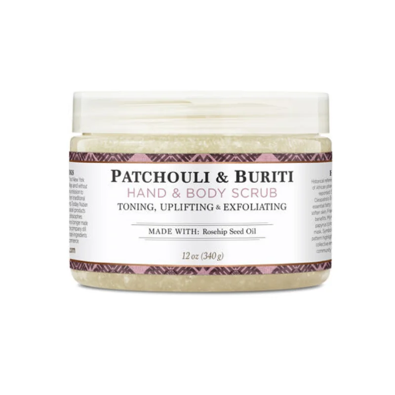 Pet ProductsNubian Heritage Patchouli + Buriti Body Scrub (12 oz) #10074852