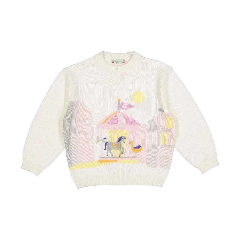 - Cat stress soothing sprayBonpoint Ecru Anumati Carousel Sweater