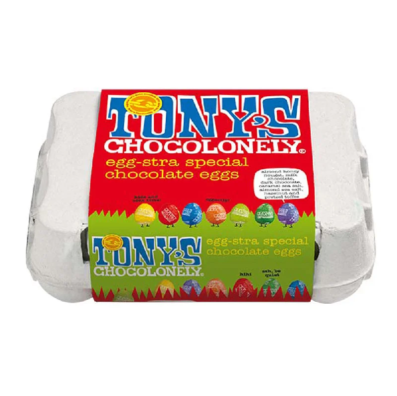 - Natural latex pet mattressTony's Chocolonely Egg-stra Special Chocolate Eggs