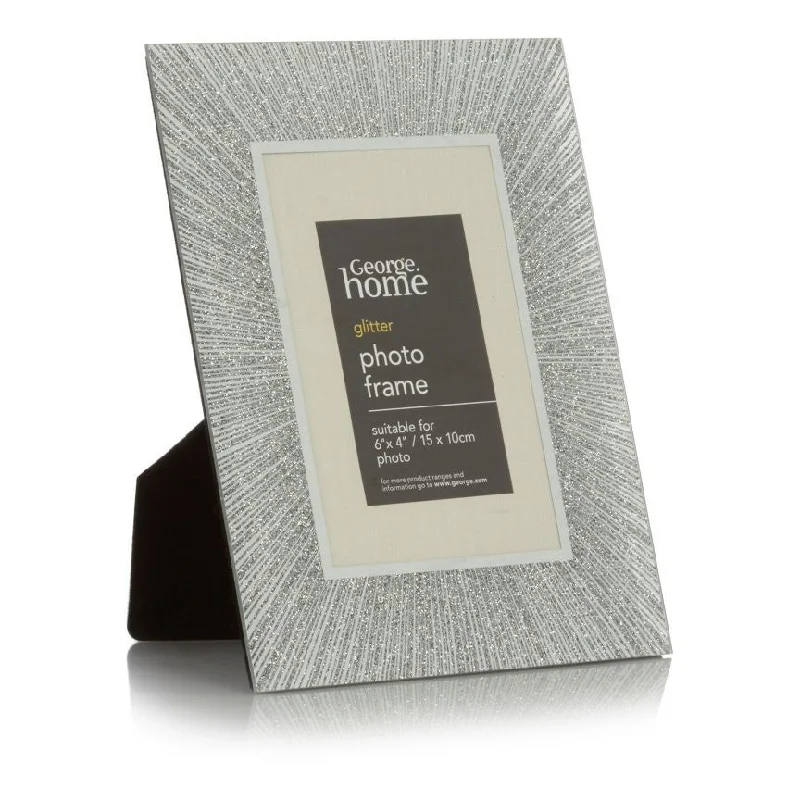 remove dead hair and dandruff, and promote pet skin health.George Home Silver Glitter Frame 6 x 4Inch