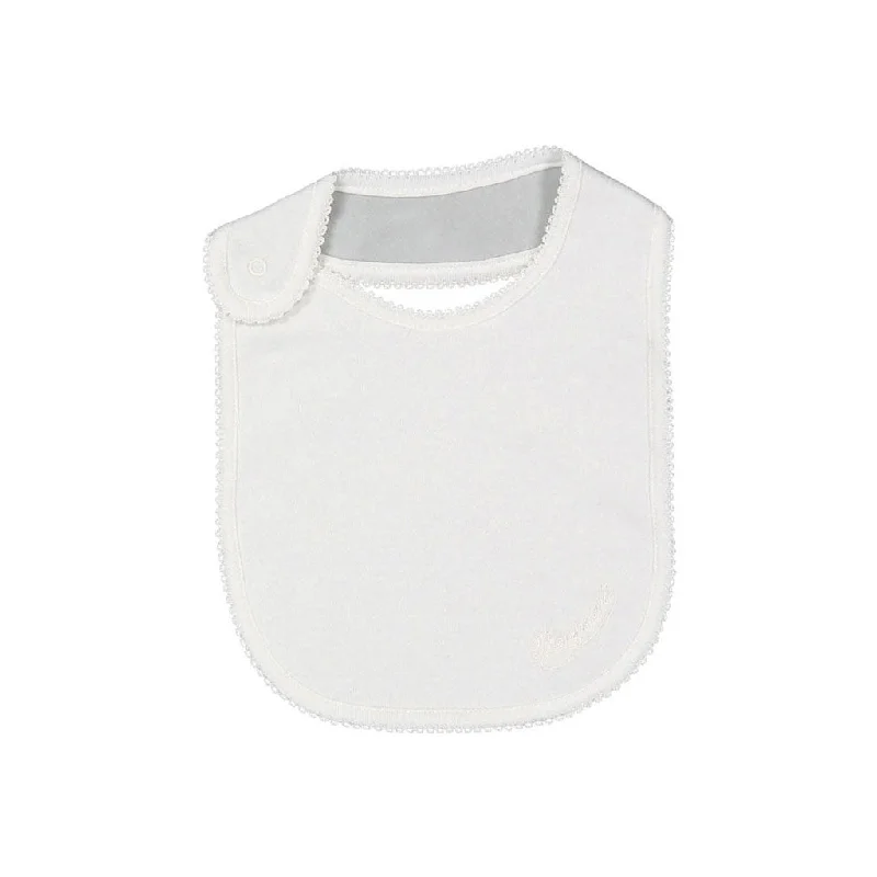  -Non-contact cat thermometerBonpoint Bluish Grey Embroidered Avibis Bib