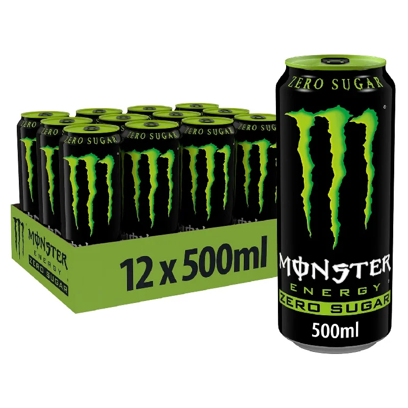 - Car dog seat beltMonster Energy Drink Zero Sugar 12 x 500ml