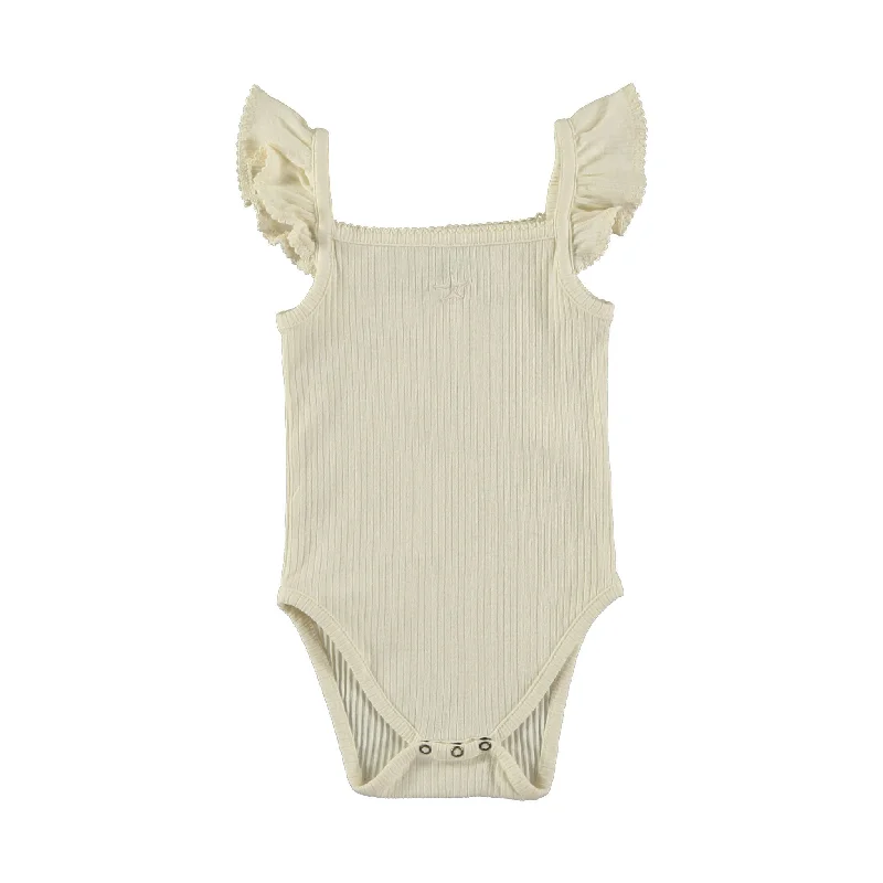 - Pet vitamin complex nutrition tabletsTocoto Vintage Off White Ribbed Ruffle Body