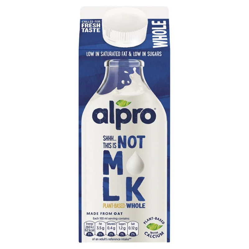 - Deodorizing cat litter tofu litterAlpro Not Milk Whole Oat Milk Chilled Dairy Alternative 750ml