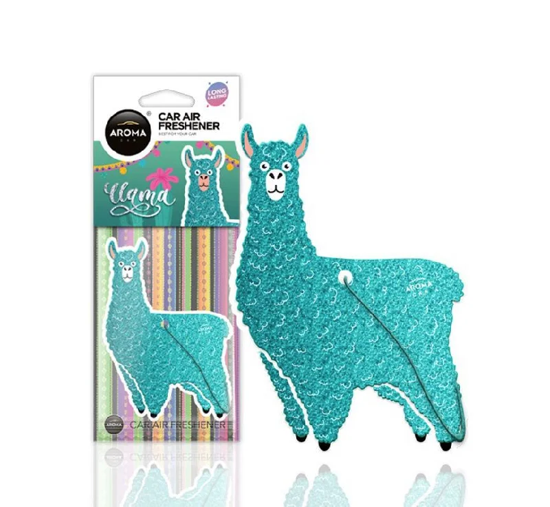 Pet nail clippers: used to trim pet nails,Aroma Car Glitter Llama Air Freshener