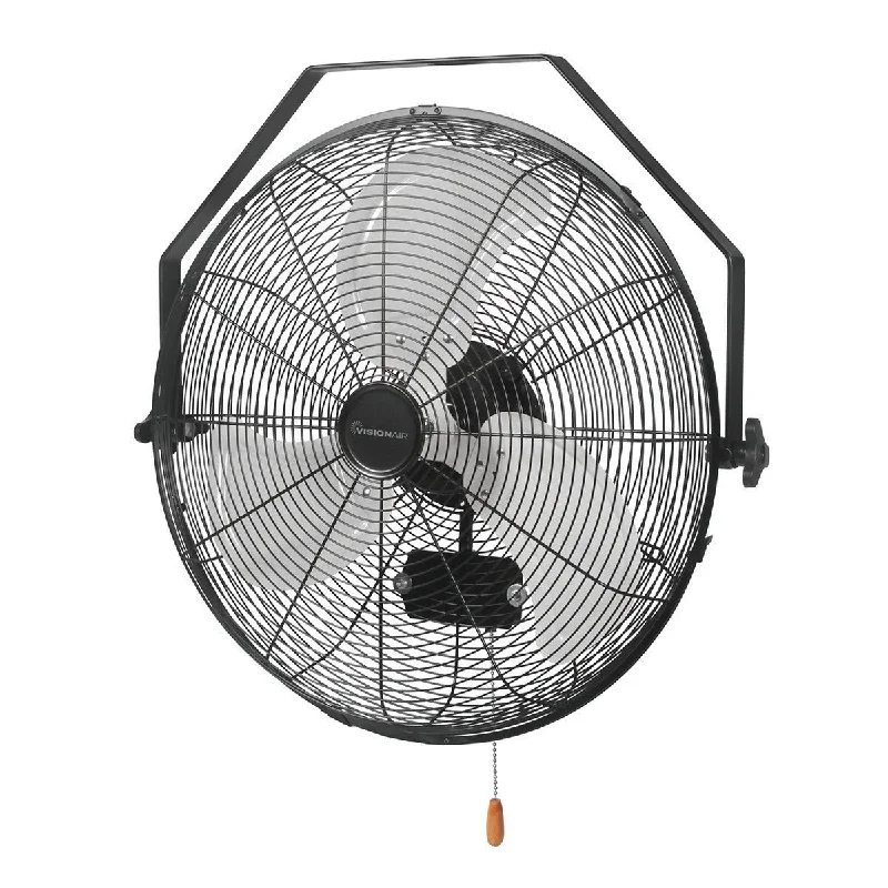 Pet Products18-inch High Velocity Wall Mount Fan with Enclosed Motor - Black