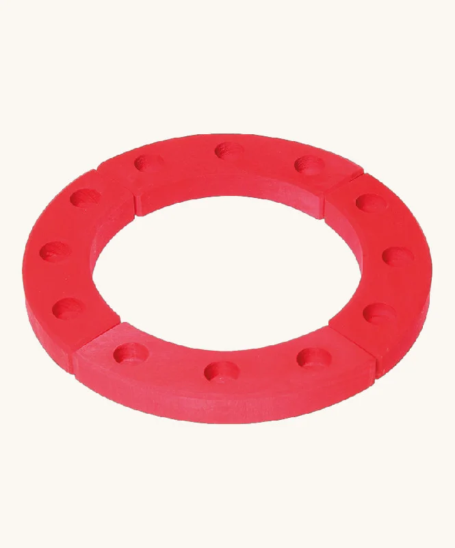 - Chinchilla cooling ice nest ceramic plateGrimm's Red 12-Hole Celebration Ring