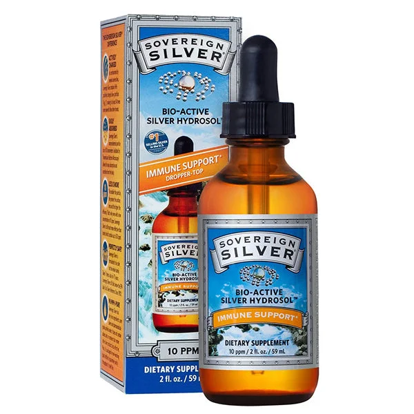 - Air box TSA certified check-inSovereign Silver Immune Support Dropper-Top (2 fl oz) #10074843