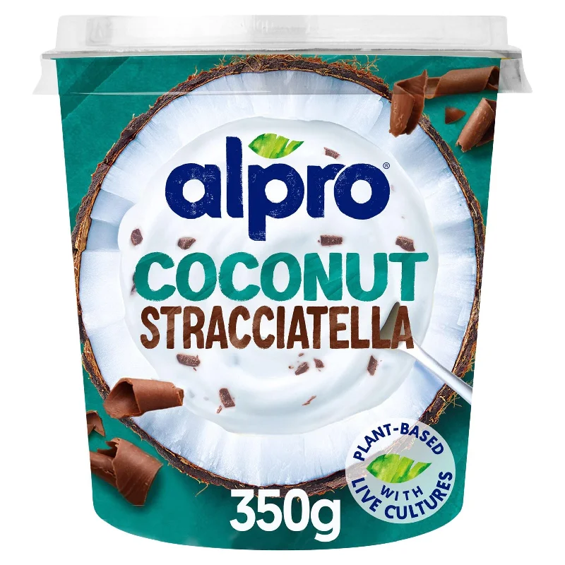 - Remote interactive pet feederAlpro Coconut Stracciatella Dairy Free Yoghurt Alternative 350g