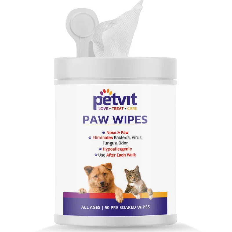 4. **Dog muzzle is breathable**Petvit Paw & Nose Wipes for Dogs and Cats